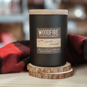 Modern Woodfire candle