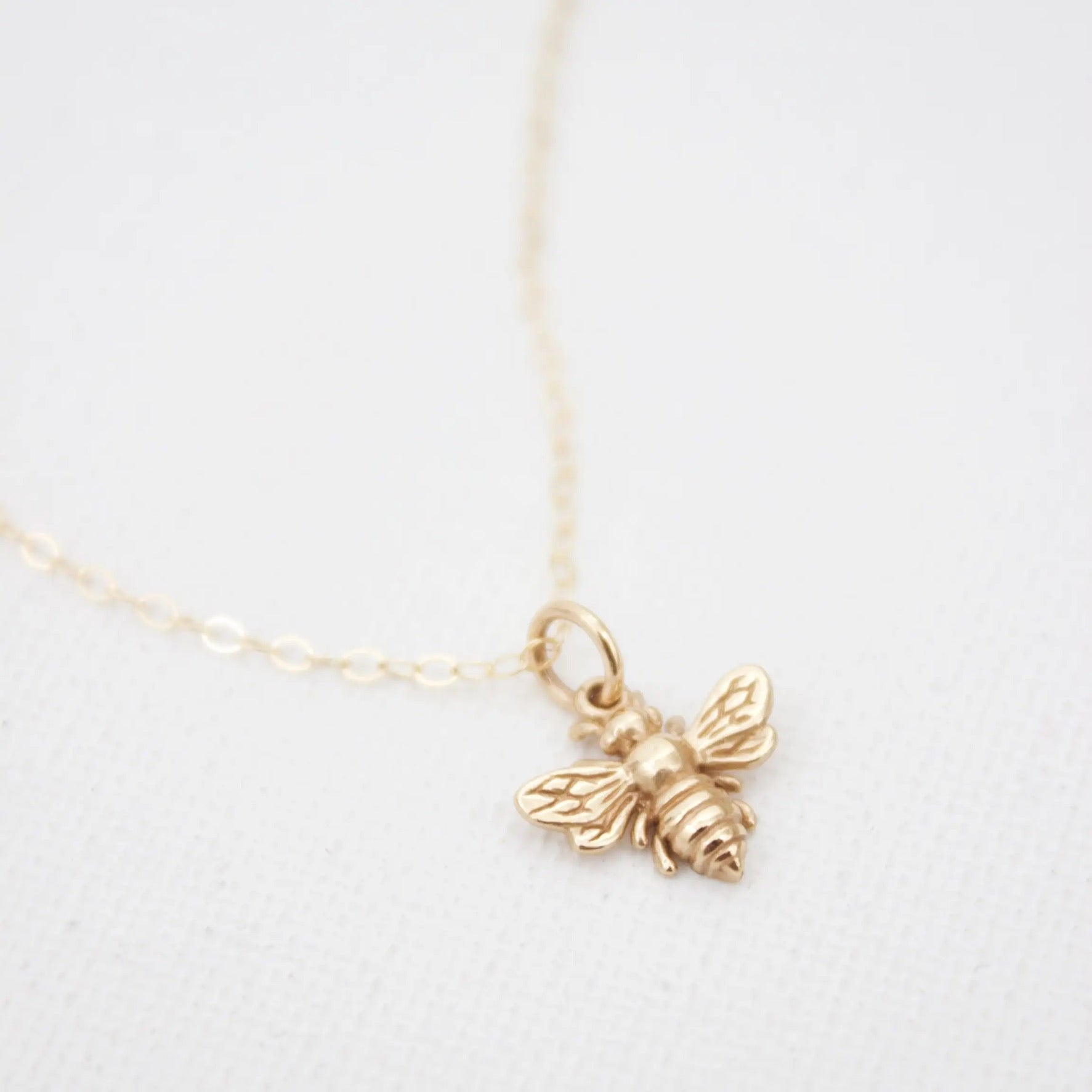 Petite Bee Necklace